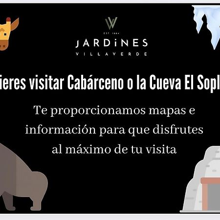 Jardines Villaverde Villaverde de Pontones Bagian luar foto